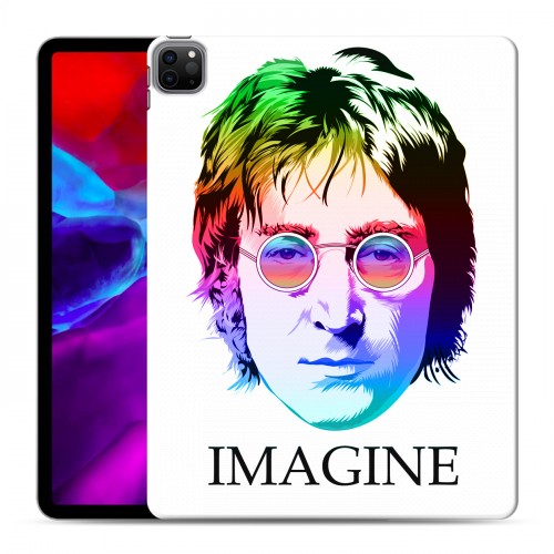 Дизайнерский пластиковый чехол для Ipad Pro 12.9 (2020) Джон Леннон