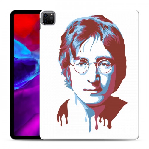 Дизайнерский пластиковый чехол для Ipad Pro 12.9 (2020) Джон Леннон