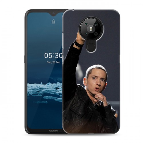 Дизайнерский пластиковый чехол для Nokia 5.3 Eminem