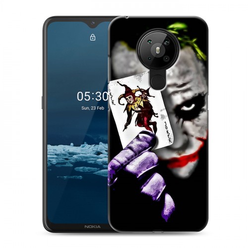 Дизайнерский пластиковый чехол для Nokia 5.3 Джокер