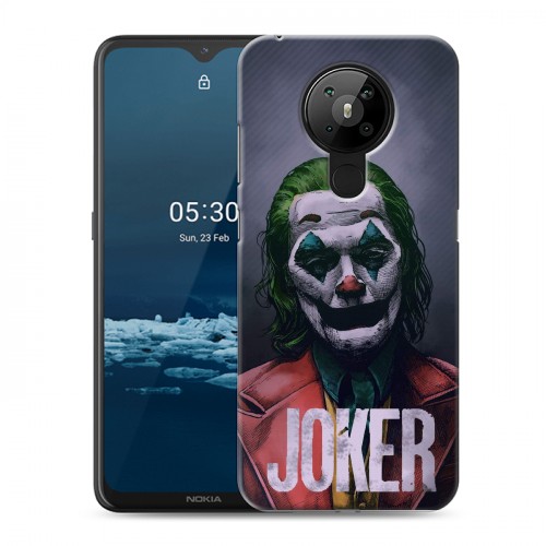 Дизайнерский пластиковый чехол для Nokia 5.3 Джокер