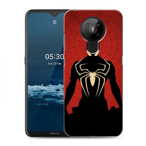 Дизайнерский пластиковый чехол для Nokia 5.3 Человек-паук