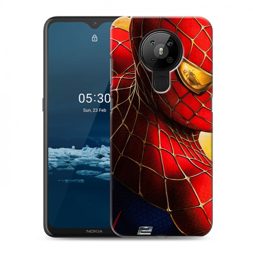 Дизайнерский пластиковый чехол для Nokia 5.3 Человек-паук