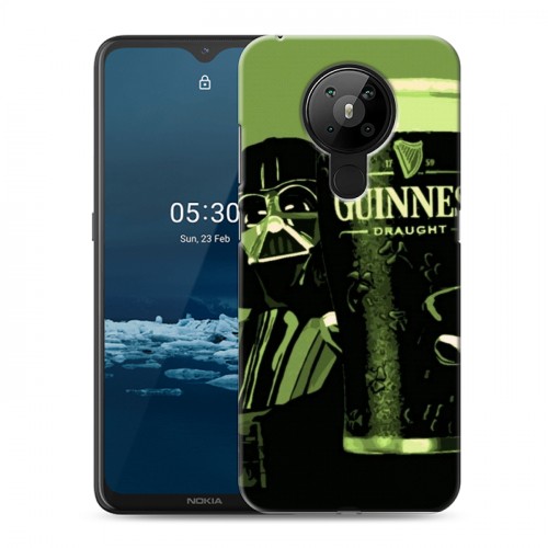 Дизайнерский пластиковый чехол для Nokia 5.3 Guinness