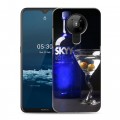 Дизайнерский пластиковый чехол для Nokia 5.3 Skyy Vodka