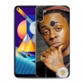 Дизайнерский пластиковый чехол для Samsung Galaxy M11 Lil Wayne