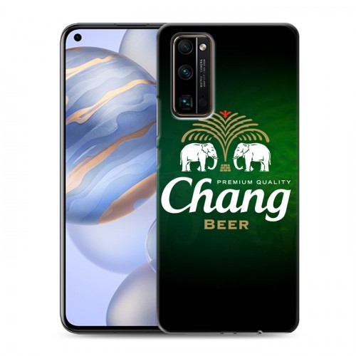 Дизайнерский силиконовый с усиленными углами чехол для Huawei Honor 30 Chang