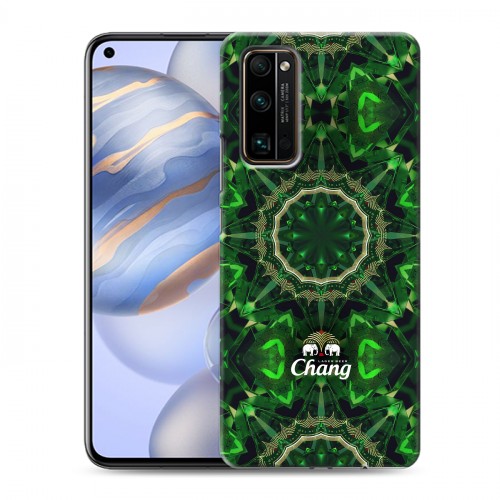 Дизайнерский силиконовый с усиленными углами чехол для Huawei Honor 30 Chang