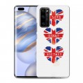 Дизайнерский силиконовый чехол для Huawei Honor 30 Pro British love