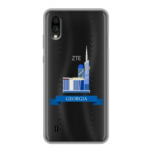 Дизайнерский силиконовый чехол для ZTE Blade A5 (2020) Грузия