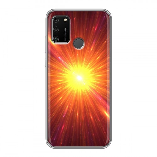 Дизайнерский силиконовый чехол для Huawei Honor 9A Солнце
