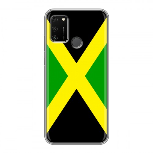 Дизайнерский силиконовый чехол для Huawei Honor 9A Флаг Ямайки