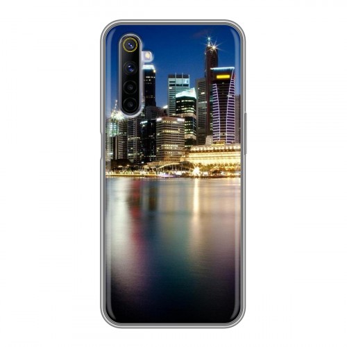 Дизайнерский силиконовый чехол для Realme 6 Сингапур