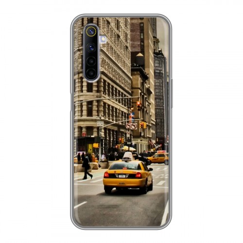 Дизайнерский силиконовый чехол для Realme 6 Нью-Йорк