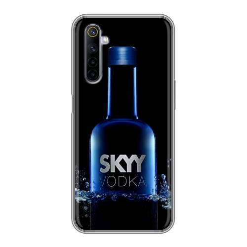 Дизайнерский силиконовый чехол для Realme 6 Skyy Vodka