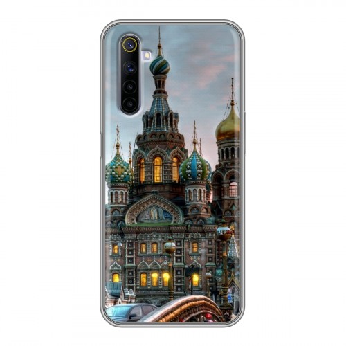 Дизайнерский силиконовый чехол для Realme 6 Санкт-Петербург