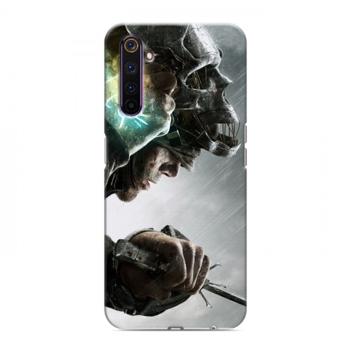 Дизайнерский силиконовый чехол для Realme 6 Pro Dishonored 2