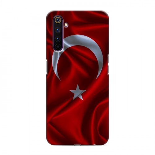Дизайнерский силиконовый чехол для Realme 6 Pro Флаг Турции