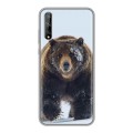 Дизайнерский силиконовый чехол для Huawei Y8p Медведь