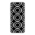 Дизайнерский силиконовый чехол для Huawei Y8p Черно-белые фантазии