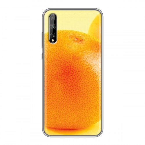 Дизайнерский силиконовый чехол для Huawei Y8p Апельсины