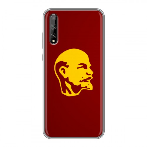 Дизайнерский силиконовый чехол для Huawei Y8p Владимир Ленин