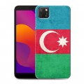 Дизайнерский силиконовый чехол для Huawei Honor 9S Флаг Азербайджана