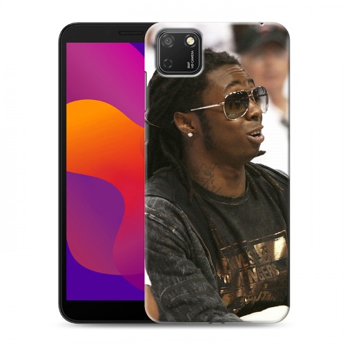 Дизайнерский силиконовый с усиленными углами чехол для Huawei Honor 9S Lil Wayne