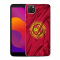 Дизайнерский силиконовый чехол для Huawei Honor 9S Флаг Киргизии