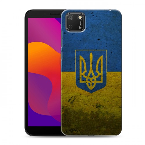 Дизайнерский силиконовый чехол для Huawei Honor 9S Флаг Украины