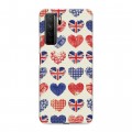 Дизайнерский силиконовый с усиленными углами чехол для Huawei Honor 30S British love