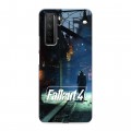 Дизайнерский силиконовый с усиленными углами чехол для Huawei Honor 30S Fallout