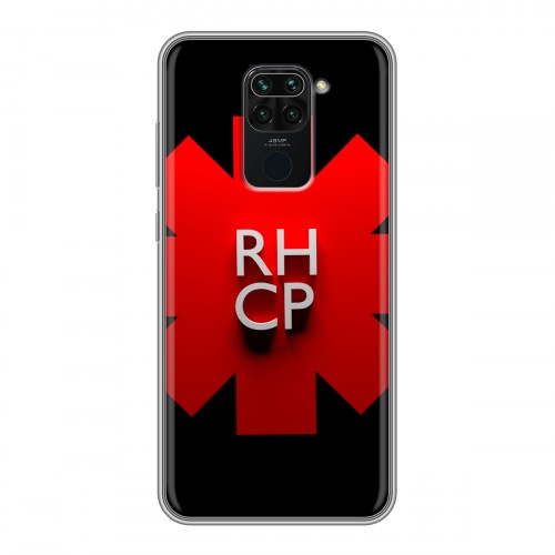 Дизайнерский силиконовый чехол для Xiaomi RedMi Note 9 Red Hot Chili Peppers