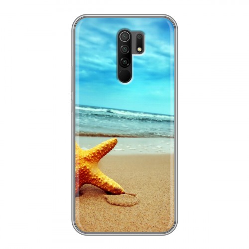 Дизайнерский пластиковый чехол для Xiaomi RedMi 9 пляж