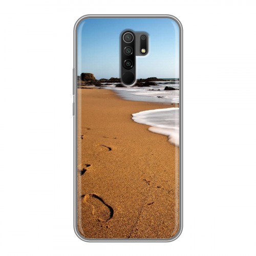 Дизайнерский силиконовый чехол для Xiaomi RedMi 9 пляж