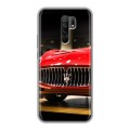 Дизайнерский силиконовый чехол для Xiaomi RedMi 9 Maserati