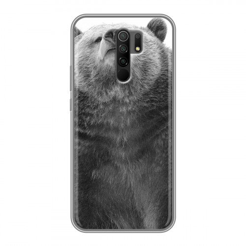 Дизайнерский силиконовый чехол для Xiaomi RedMi 9 Медведи