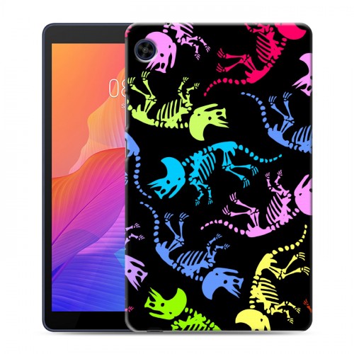 Дизайнерский силиконовый чехол для Huawei MatePad T8 Узоры динозавров