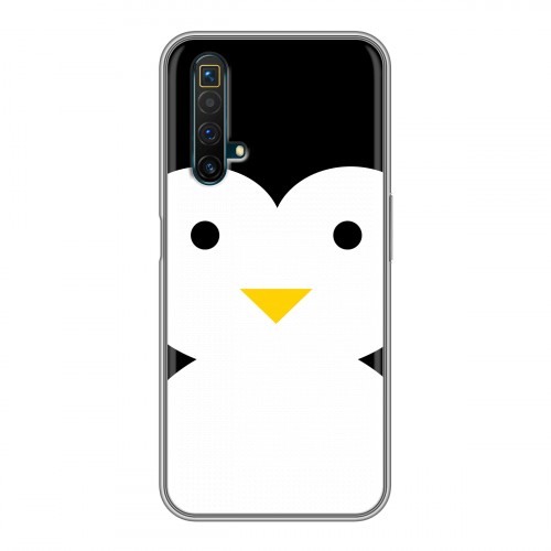 Дизайнерский силиконовый чехол для Realme X3 SuperZoom Пингвины