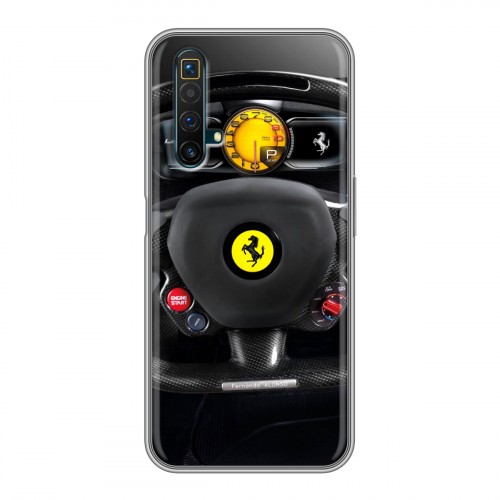 Дизайнерский силиконовый чехол для Realme X3 SuperZoom Ferrari