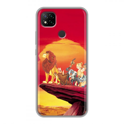 Дизайнерский силиконовый чехол для Xiaomi RedMi 9C Король лев