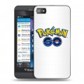 Дизайнерский пластиковый чехол для BlackBerry Z10 Pokemon Go