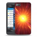 Дизайнерский пластиковый чехол для BlackBerry Z10 Солнце