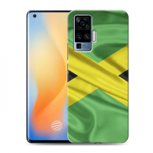 Дизайнерский силиконовый чехол для Vivo X50 Pro Флаг Ямайки