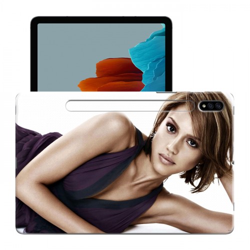 Дизайнерский силиконовый чехол для Samsung Galaxy Tab S7