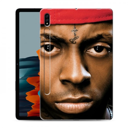 Дизайнерский силиконовый чехол для Samsung Galaxy Tab S7 Lil Wayne