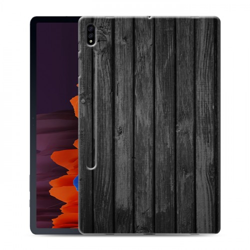 Дизайнерский силиконовый чехол для Samsung Galaxy Tab S7 Plus Дерево
