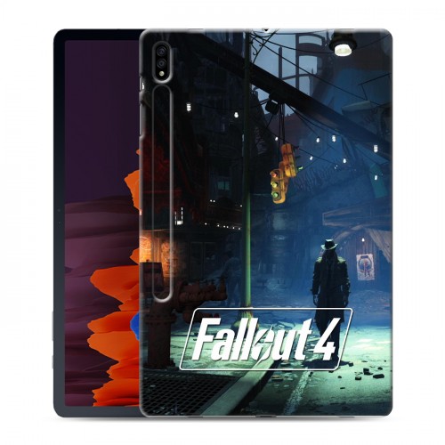 Дизайнерский силиконовый чехол для Samsung Galaxy Tab S7 Plus Fallout