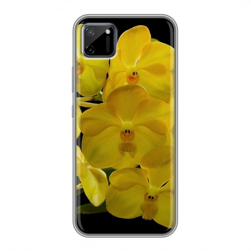 Дизайнерский силиконовый чехол для Realme C11 Орхидеи