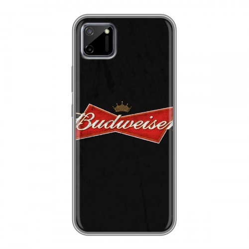 Дизайнерский силиконовый чехол для Realme C11 Budweiser